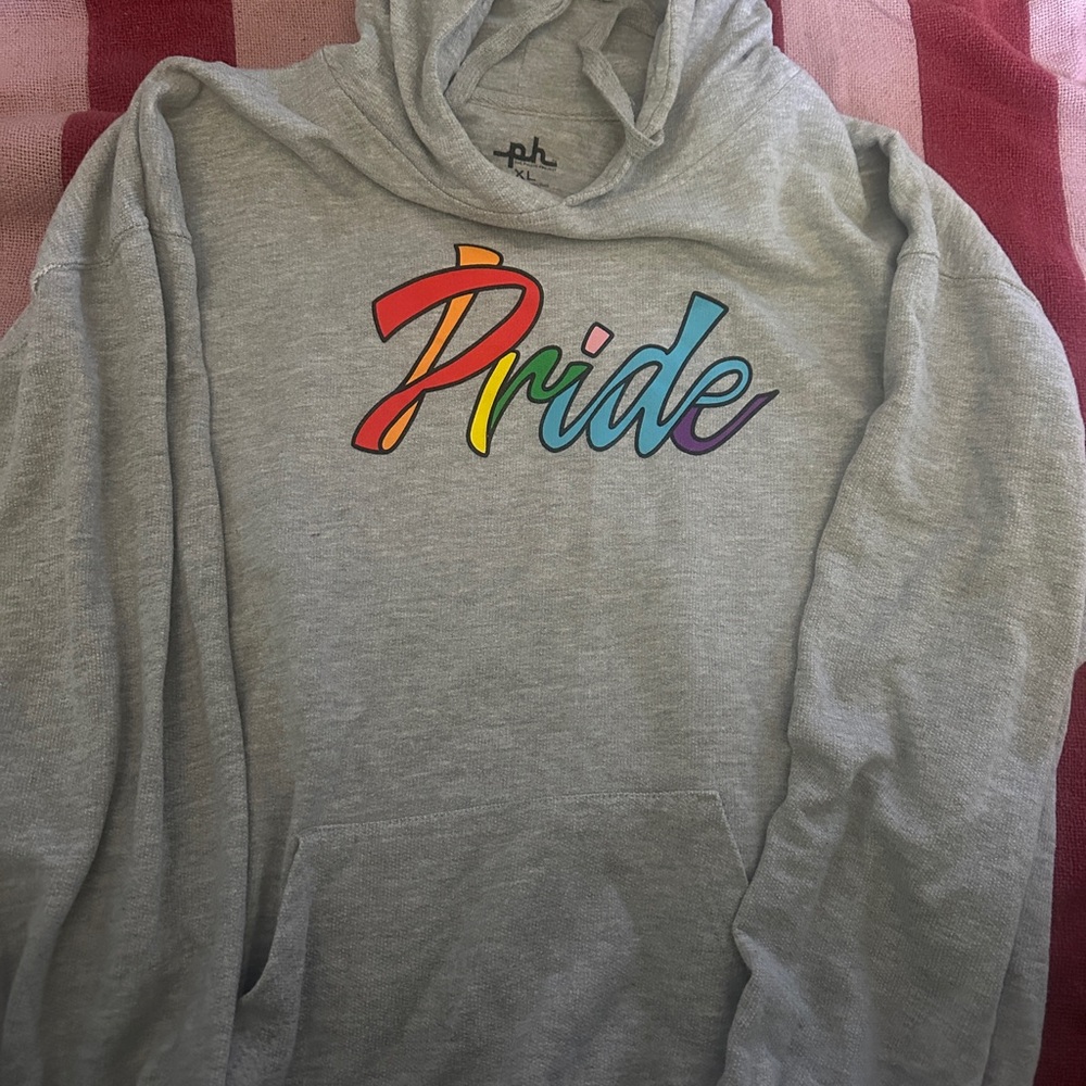 Gray Pride Hoodie